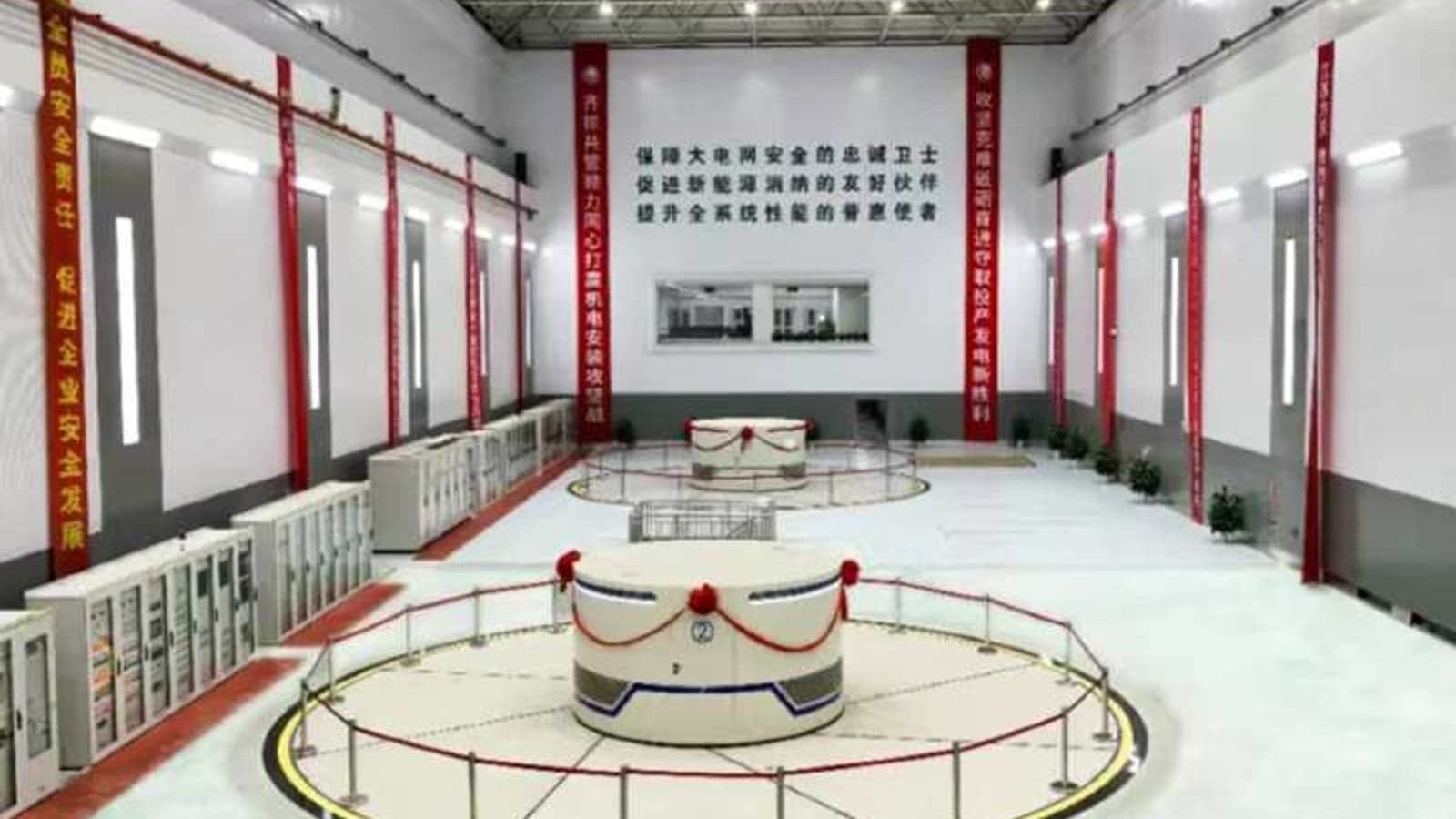 Jinzhai pumped storage hydro plant connects all units to the grid