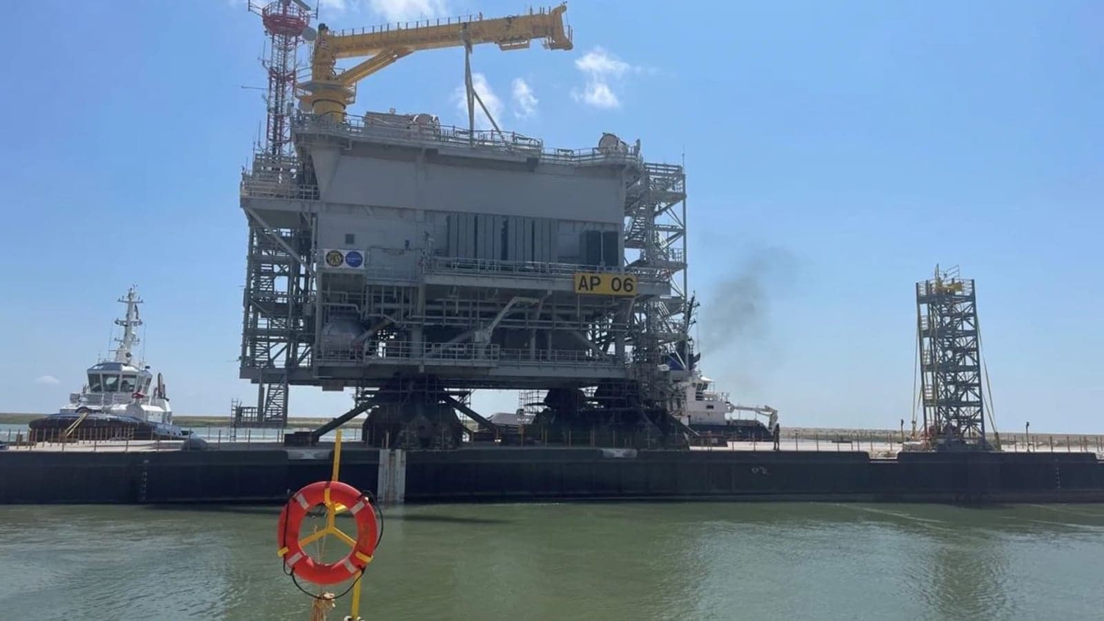 Wind energy substation sets sail for New York offshore project