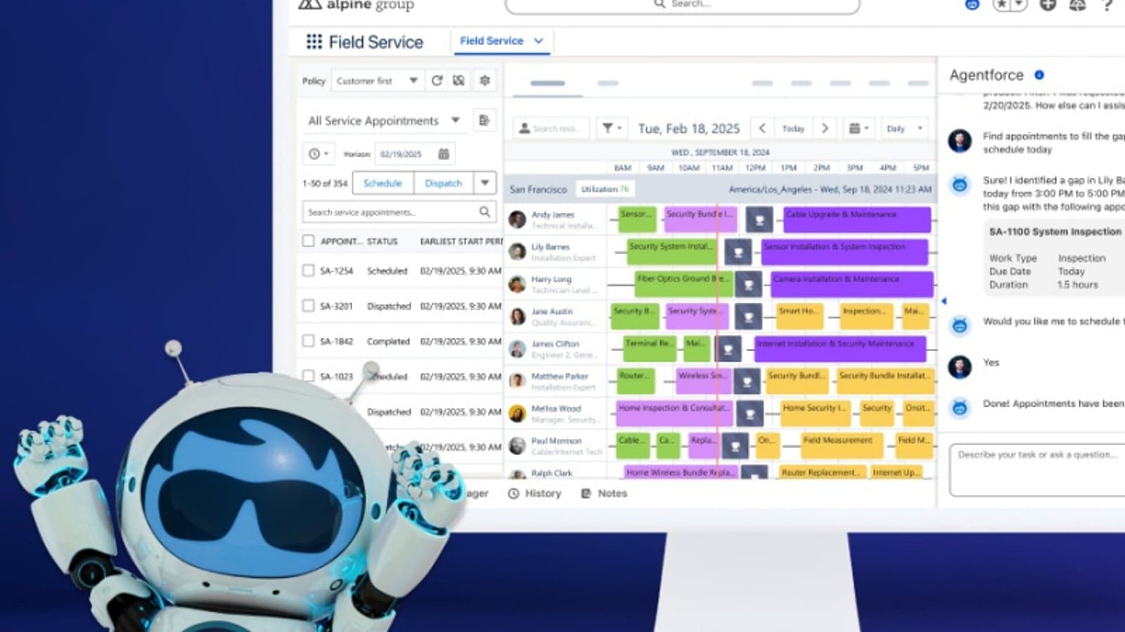 Salesforce launches agentic AI for field workers