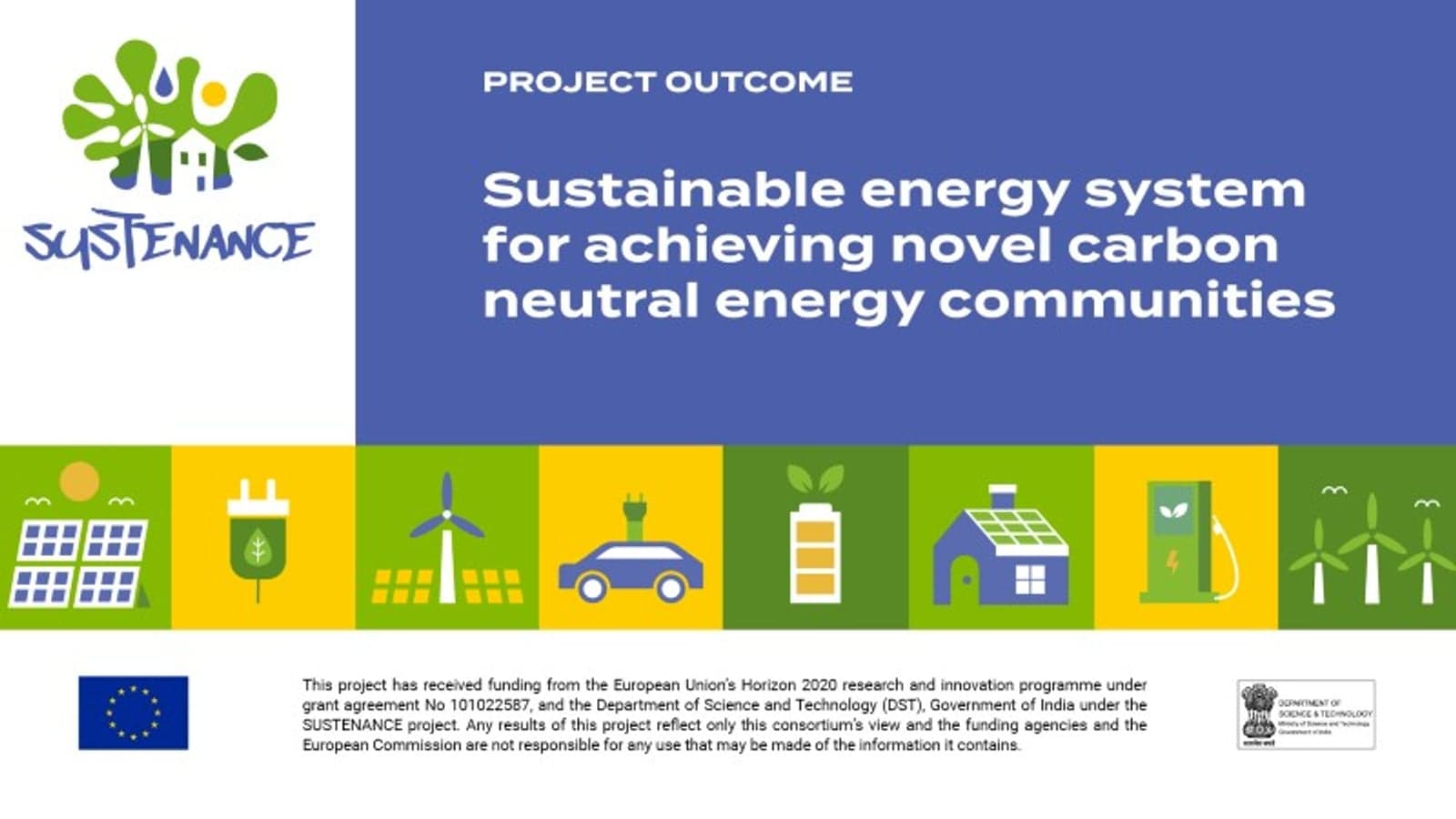 SUSTENANCE delivers concepts for carbon neutral energy communities