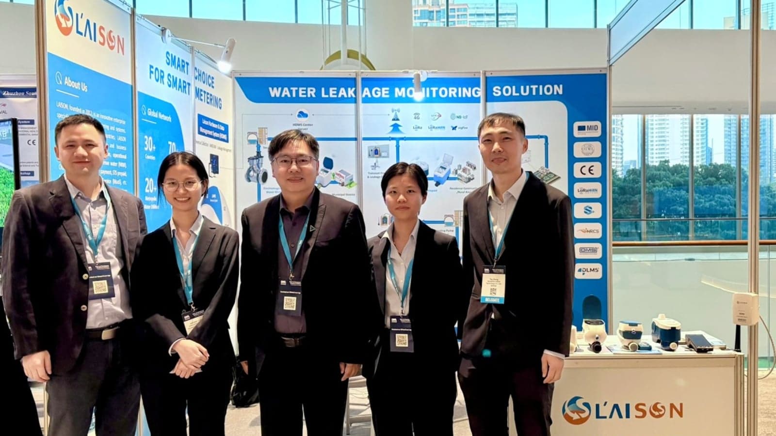 LAISON showcases smart water solutions for a sustainable future at IWA 2025