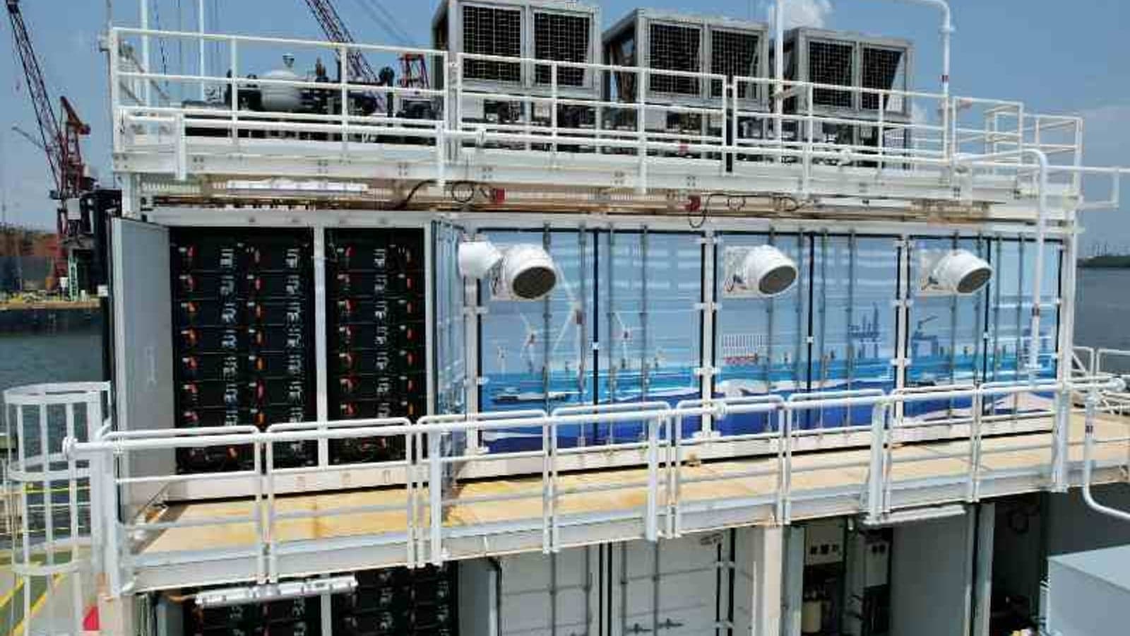 Space-constrained Singapore turns to floating energy storage