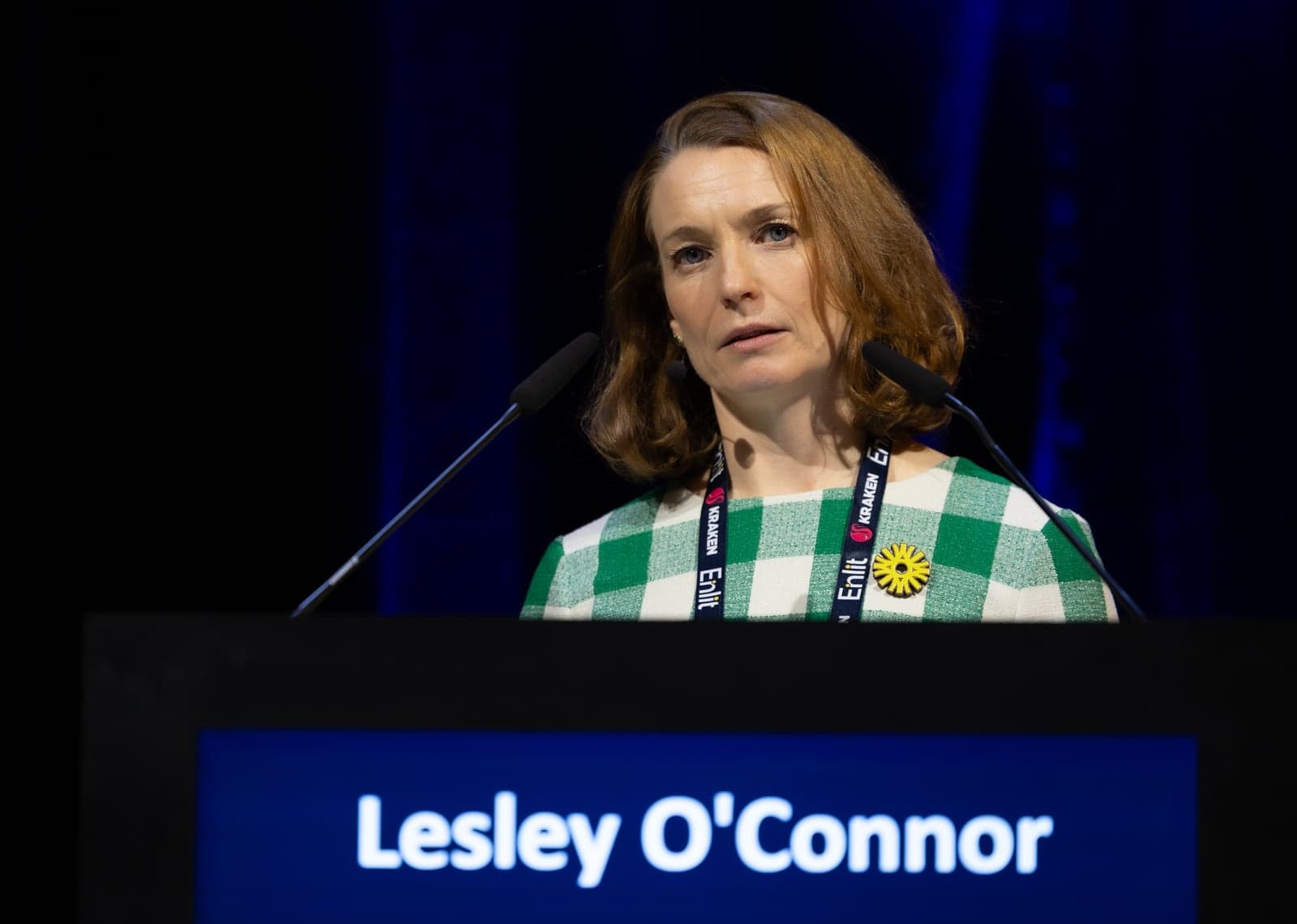 Lesley O'Connor at Enlit Europe 2025