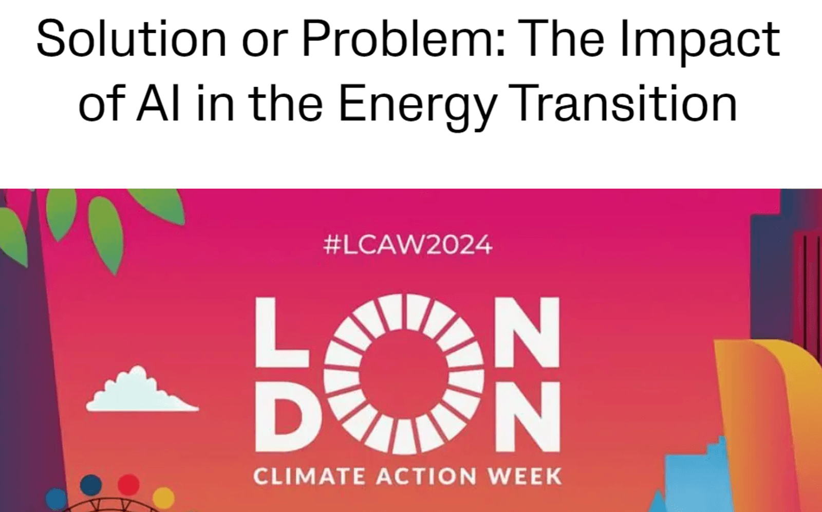 AI in the energy transition: solution or problem?