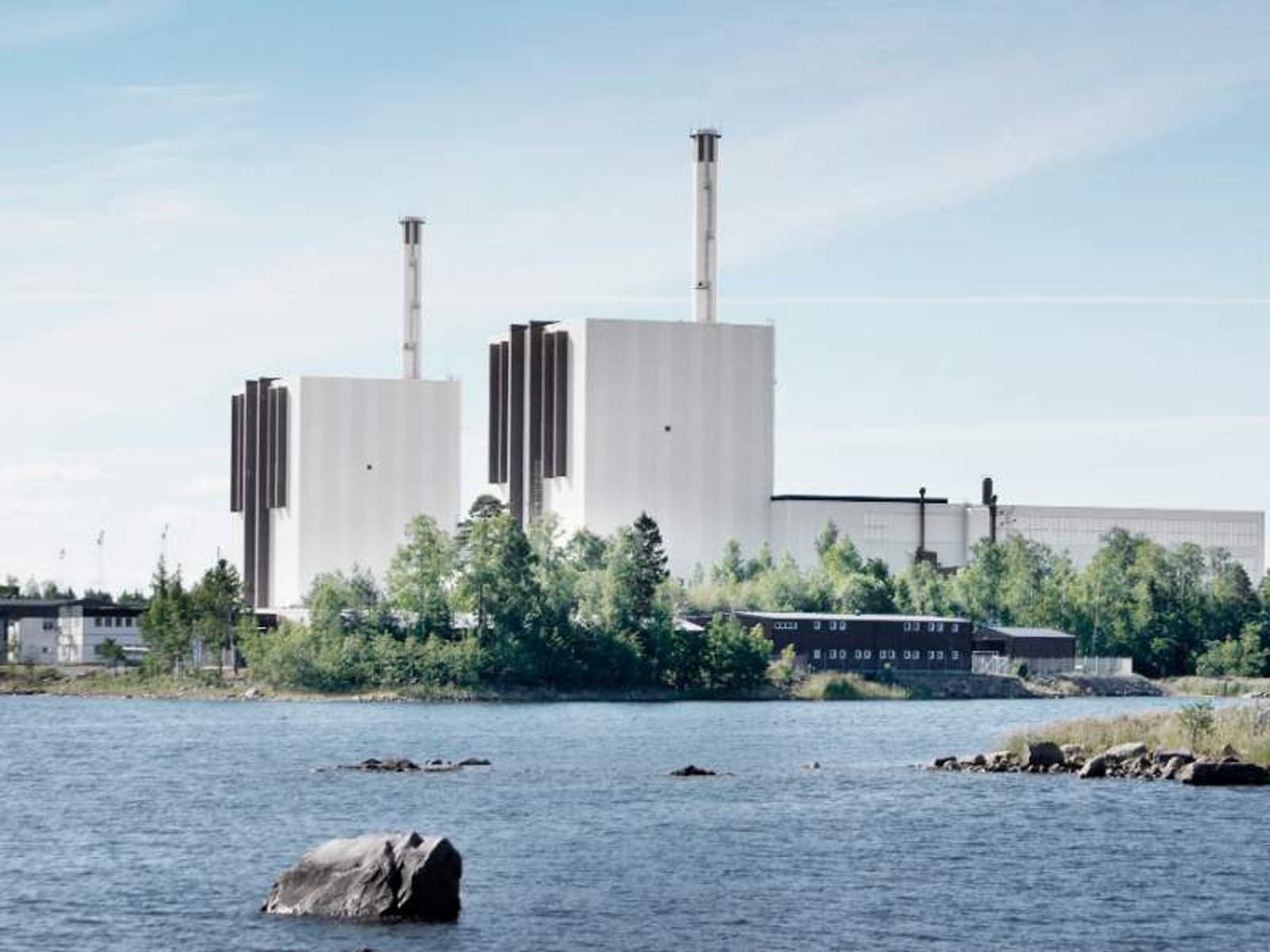Forsmark nuclear power plant, photo by Elin Bergqvist