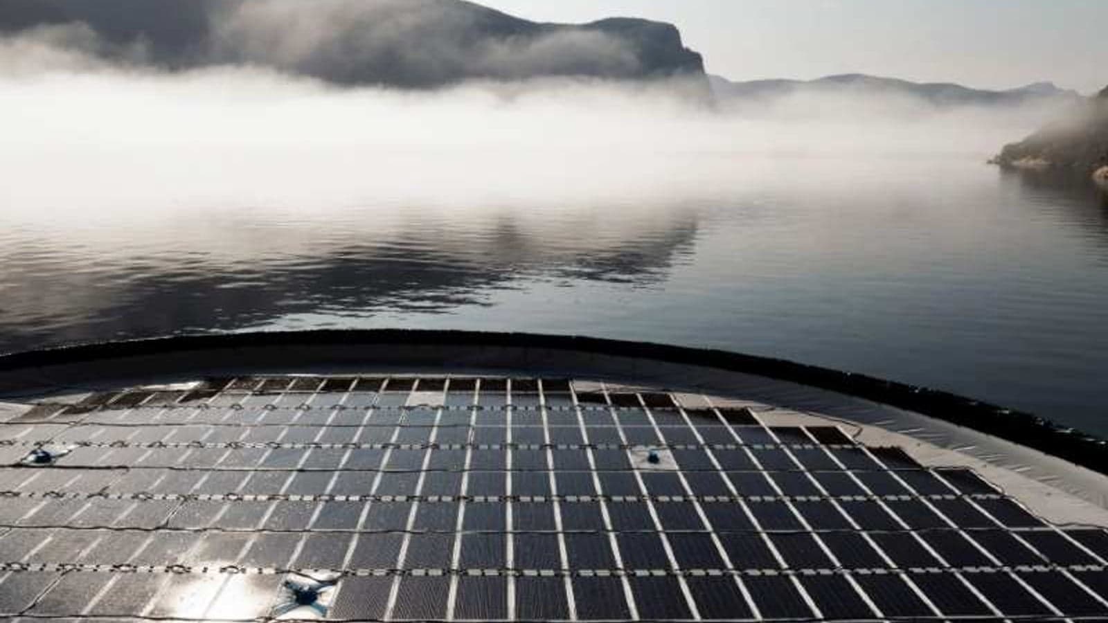 Norwegian floating solar system launched at Chilean salmon farm
