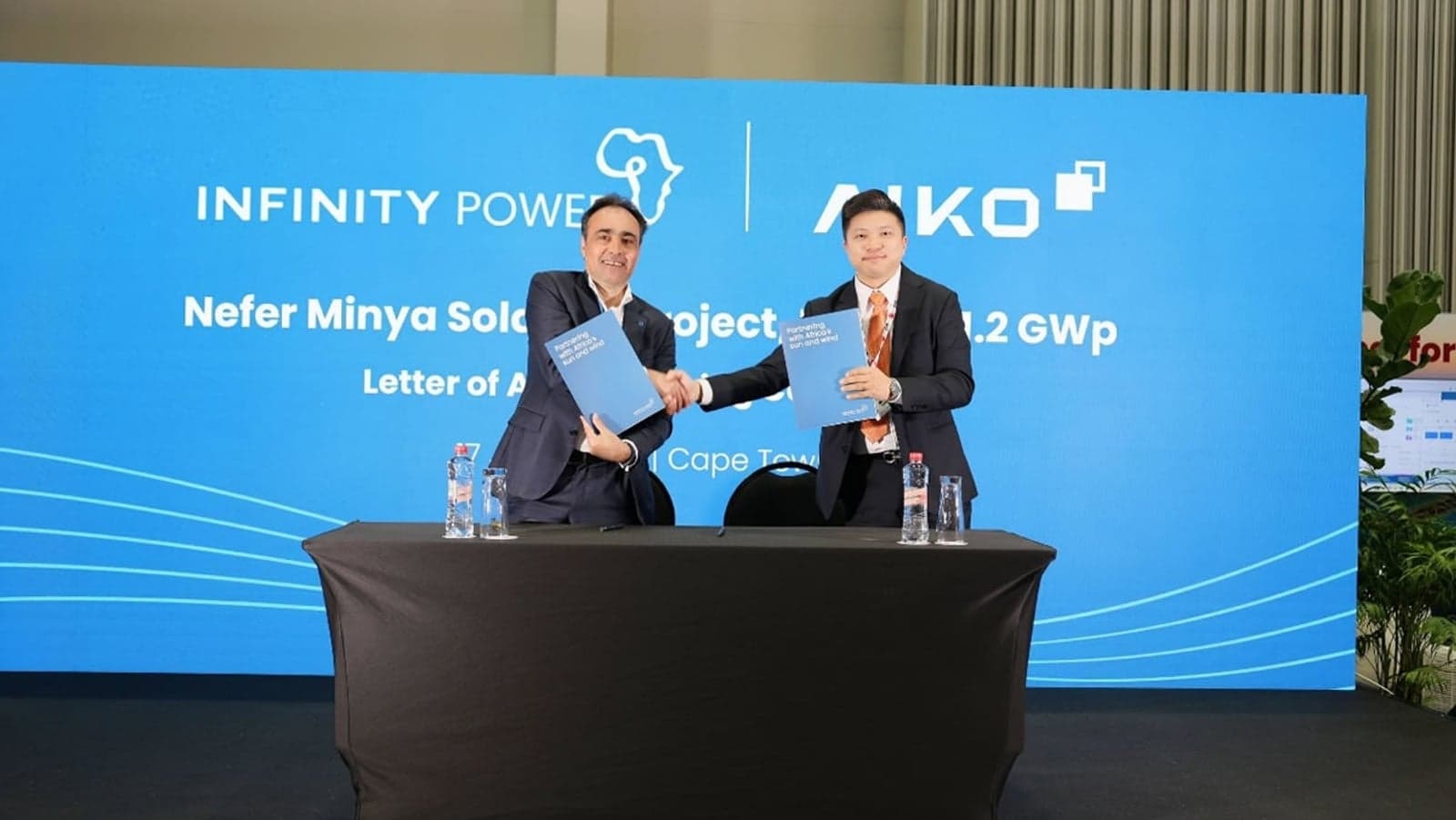 One of the deals signed by Infinity Power at AEF 2026. Credit: Aiko