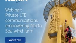 Webinar recording: Private LTE communications empowering North Sea wind farm