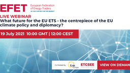 What future for the EU ETS -the centrepiece of the EU climate policy and diplomacy?