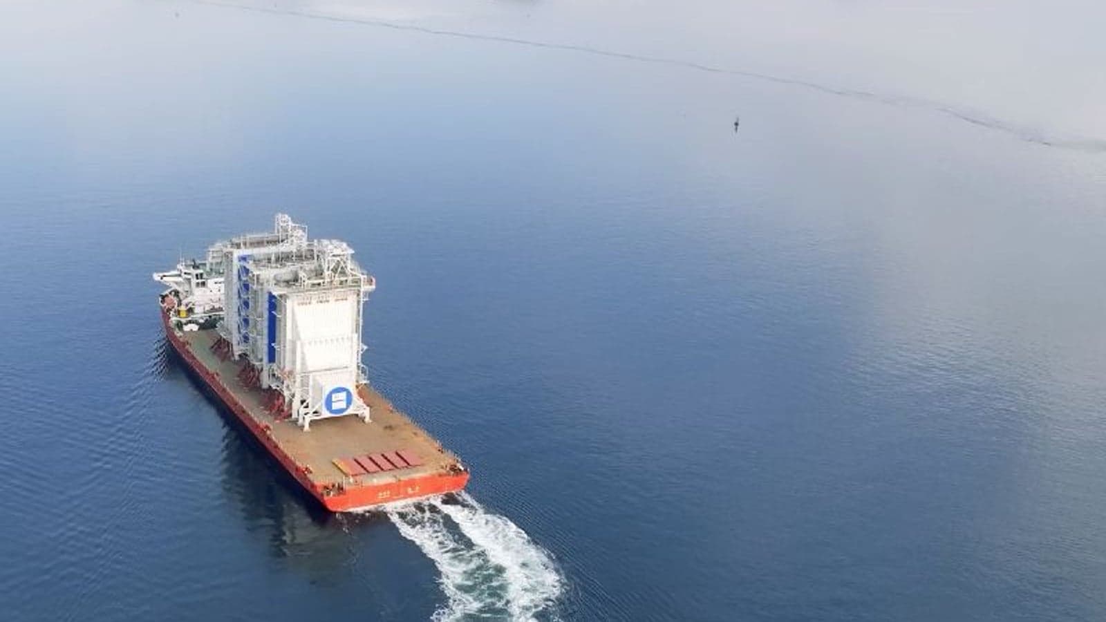 GE transports 2,500 tonne HRSG supermodules from Korea to Japan
