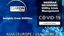 Webinar series – COVID-19: Utility Crisis Management