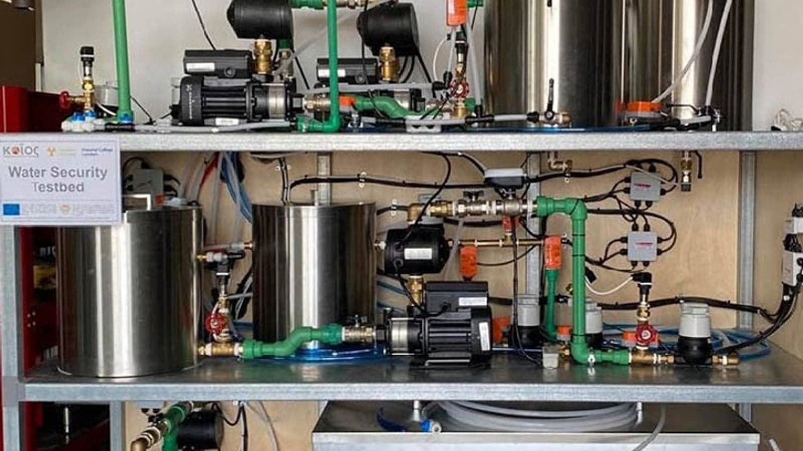 Towards a cyber-physical security solution for water distribution systems