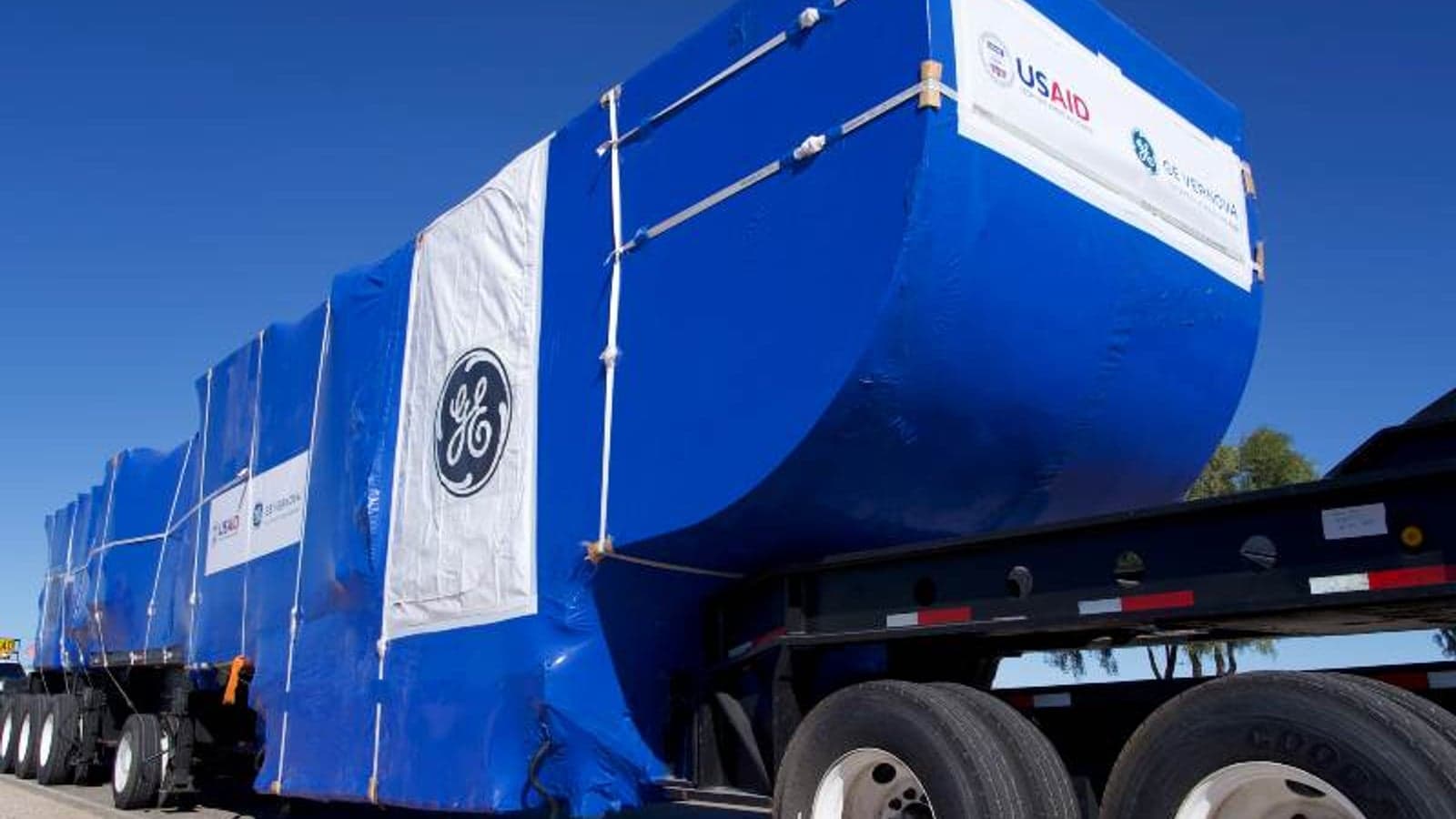 USAID delivers GE mobile gas power plant to Ukraine