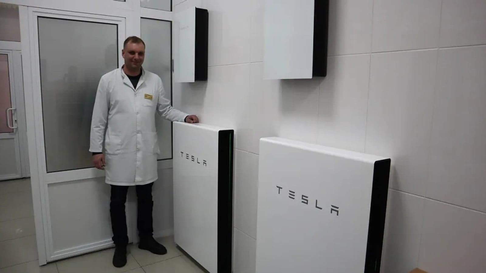 In the town of Derhachi, five miles northwest of Kharkiv, two Tesla Powerwalls donated by the Polish government were installed last November at the local 100-bed hospital. “Now we can be sure that all operations will go ahead and that no patients are lost because of power outages,” said head surgeon Oleg Donchak.