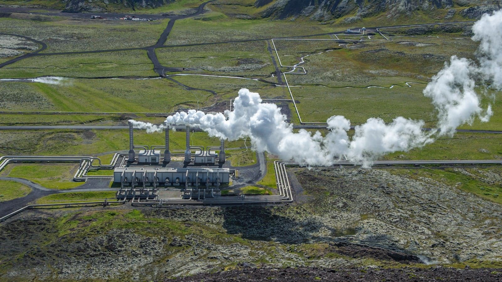 Nesjavellir geothermal power station, Iceland