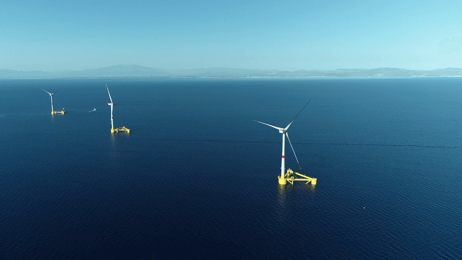 EFGL offshore wind project aerial view