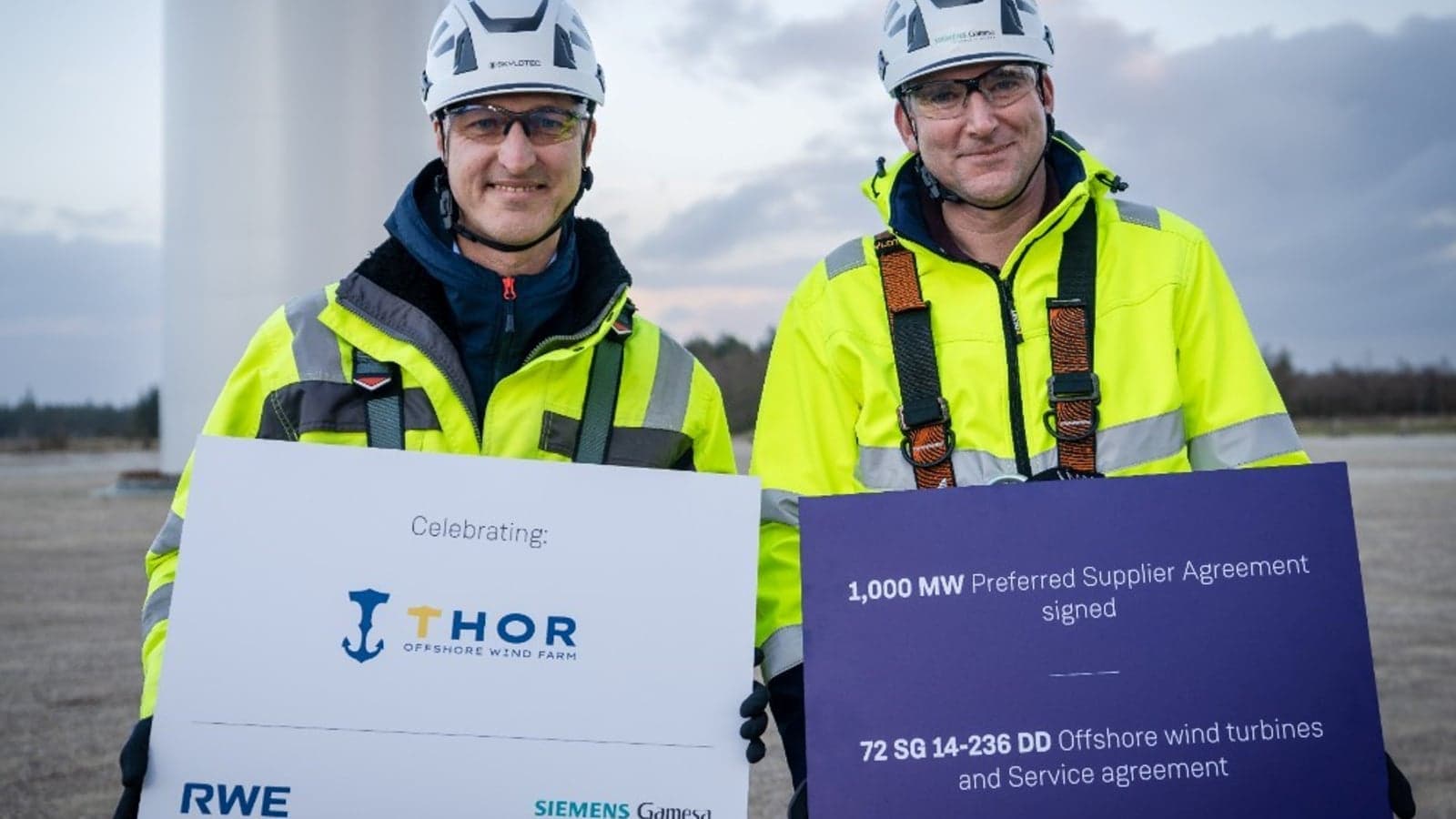 RWE picks Siemens Gamesa for Denmark’s largest offshore windfarm
