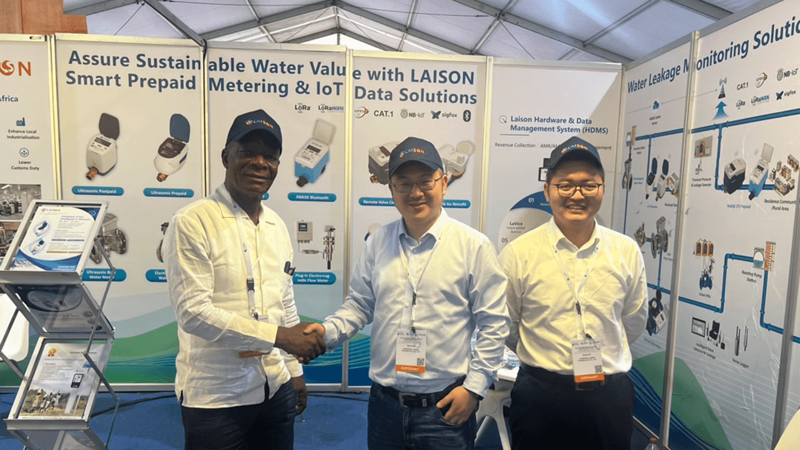 LAISON exhibits at AfWASA Congress 2026 with comprehensive smart water solutions