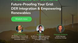 Recording: Future-proofing your Grid: DER integration & empowering renewables