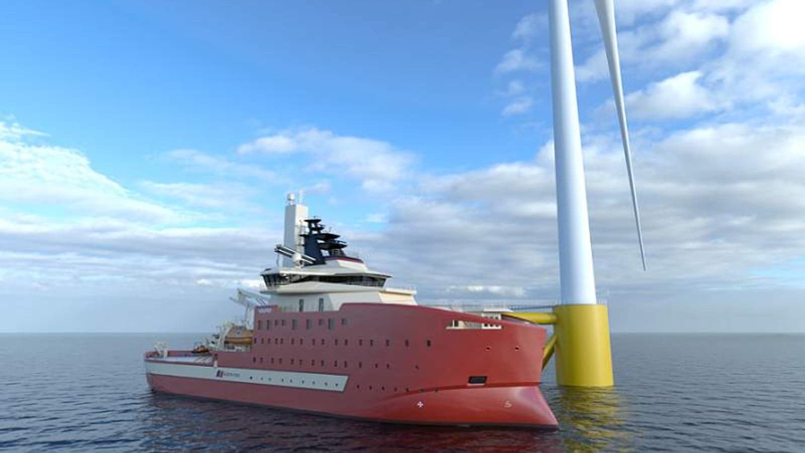New partnership to deliver next-gen service vessel for floating wind
