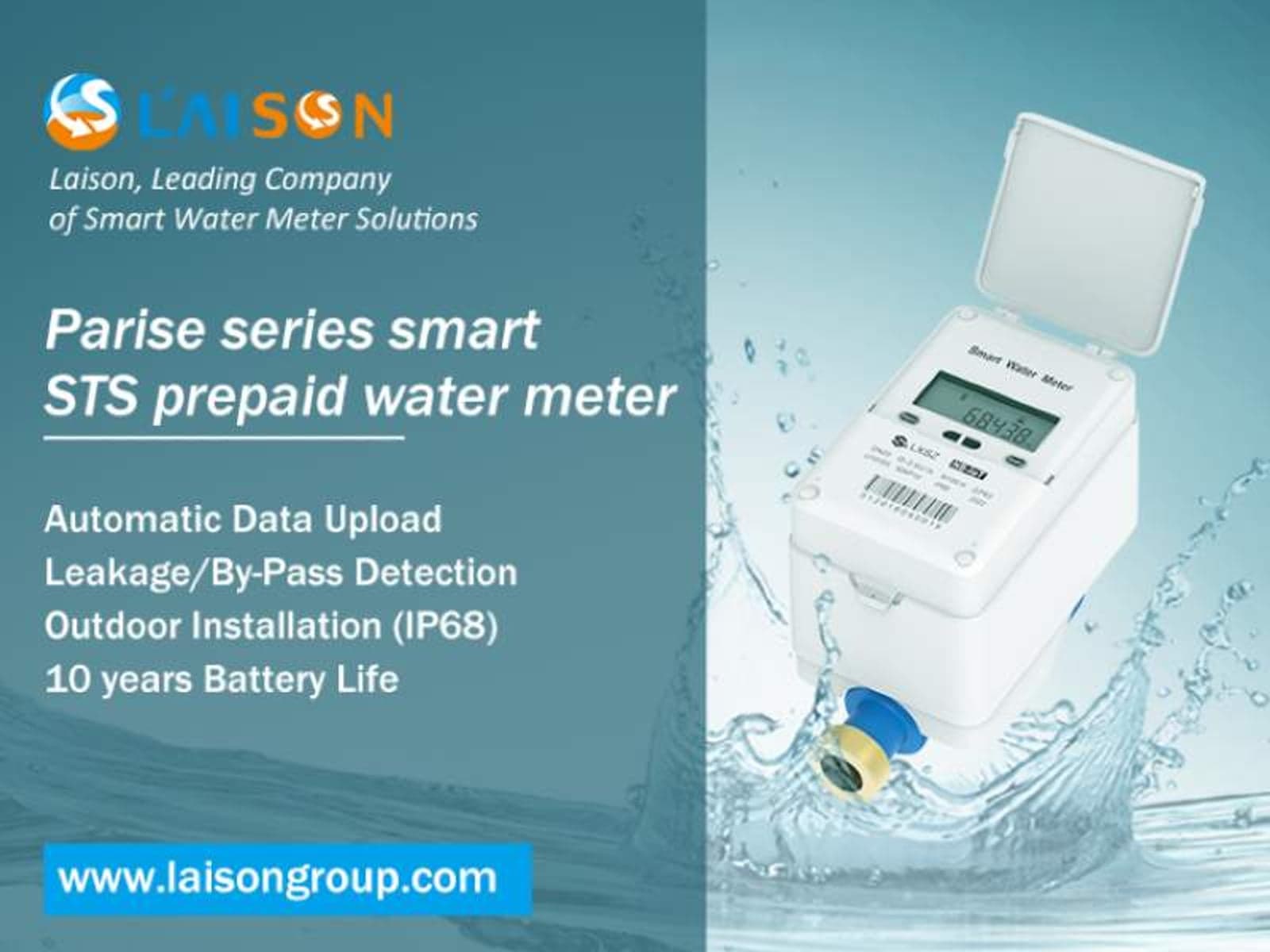 Why do water companies choose LAISON when requiring the Smart Prepaid Water Meter?