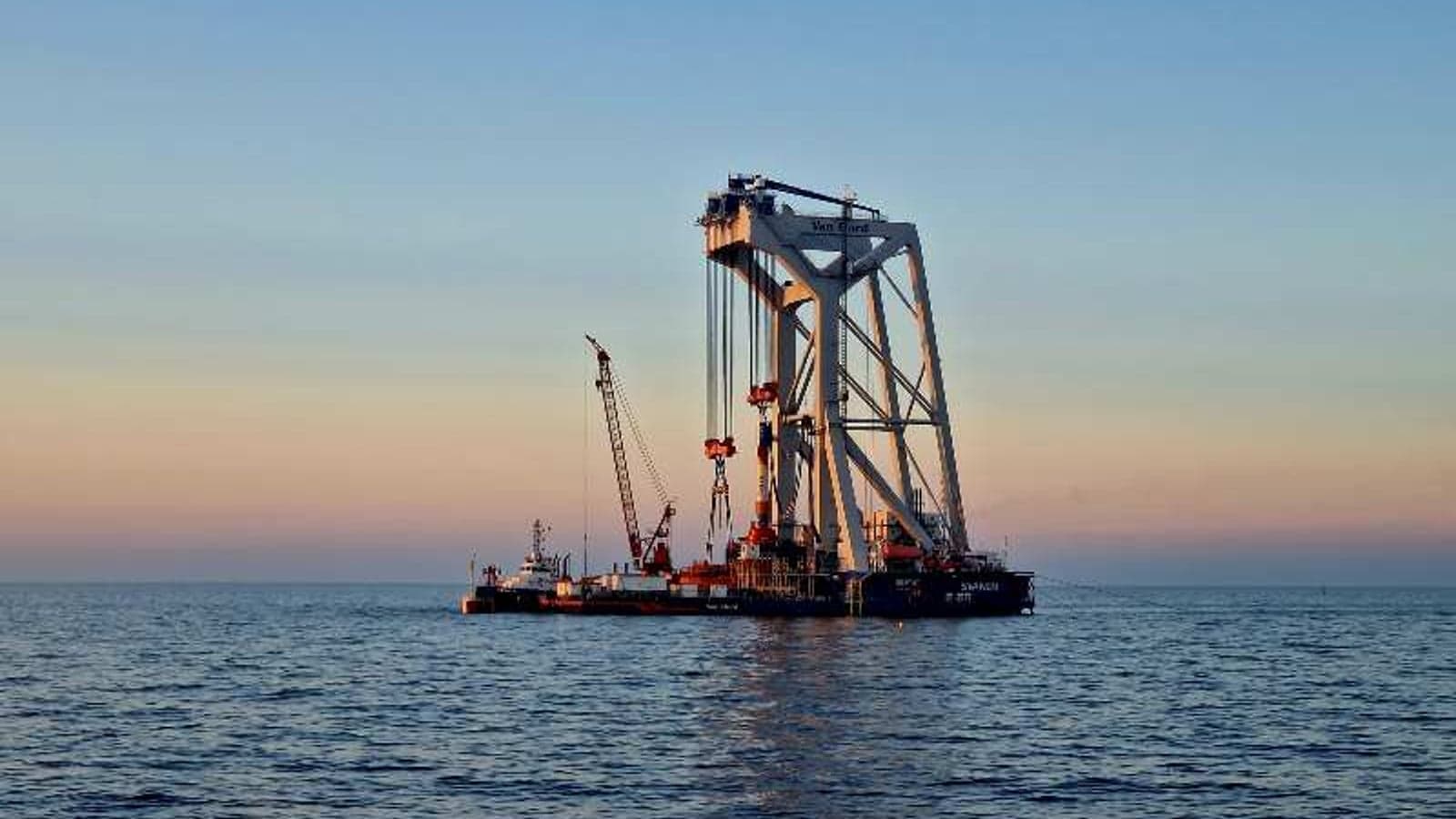 Iberdrola installs first foundation for Baltic Eagle wind farm