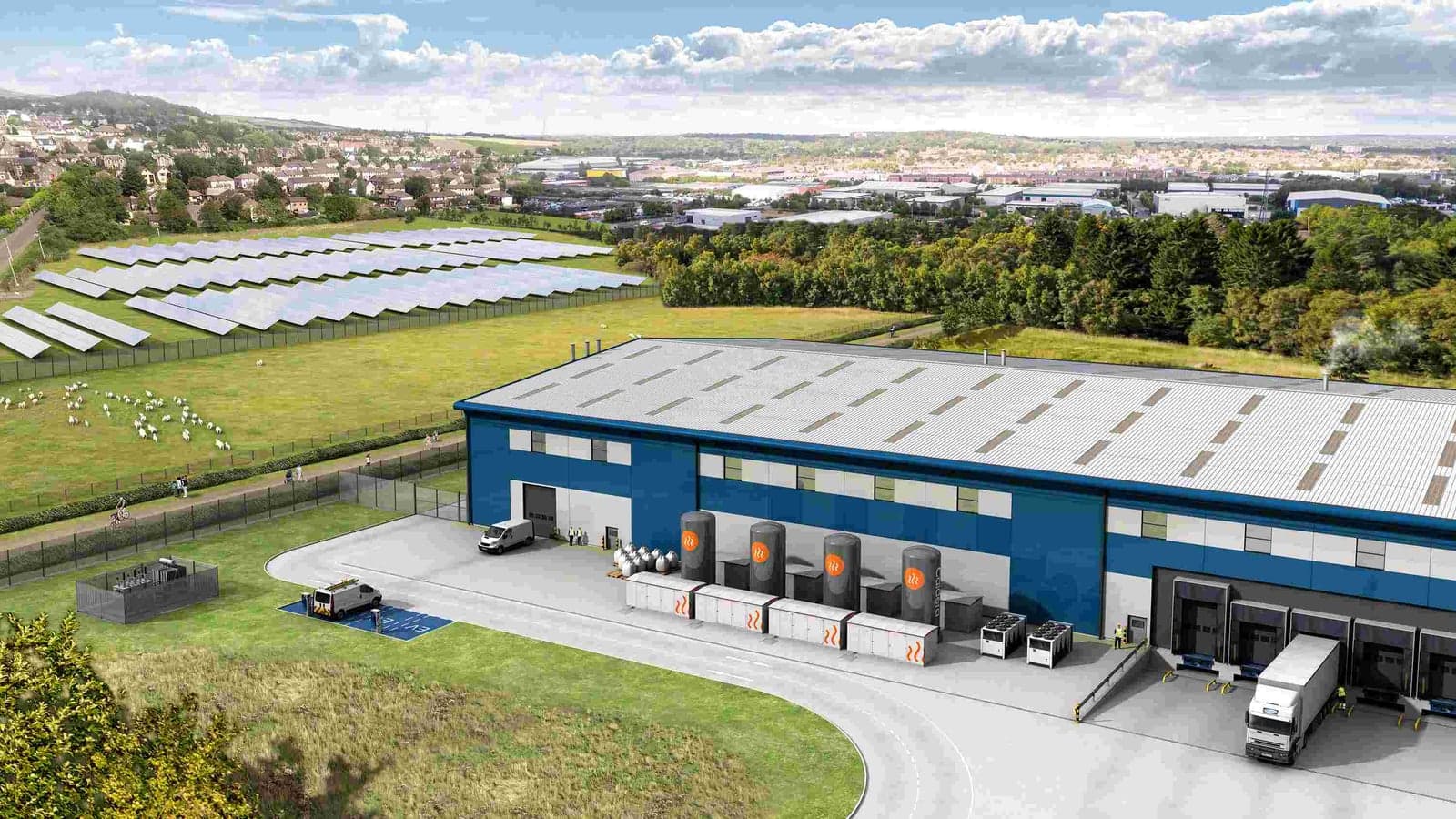 UK first: Giant heat battery for industry switched on
