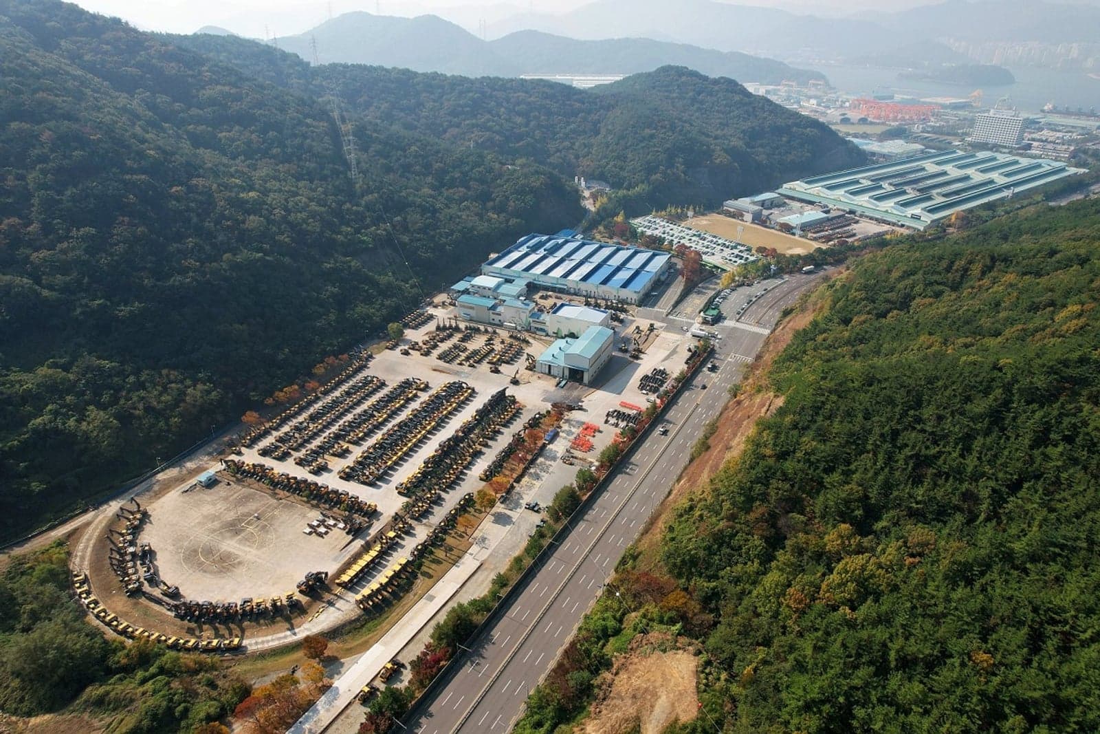Volvo CE's Changwon facility will run on solar power.