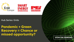 Webcast 12 Oct: Pandemic + Green Recovery = Chance or missed opportunity?