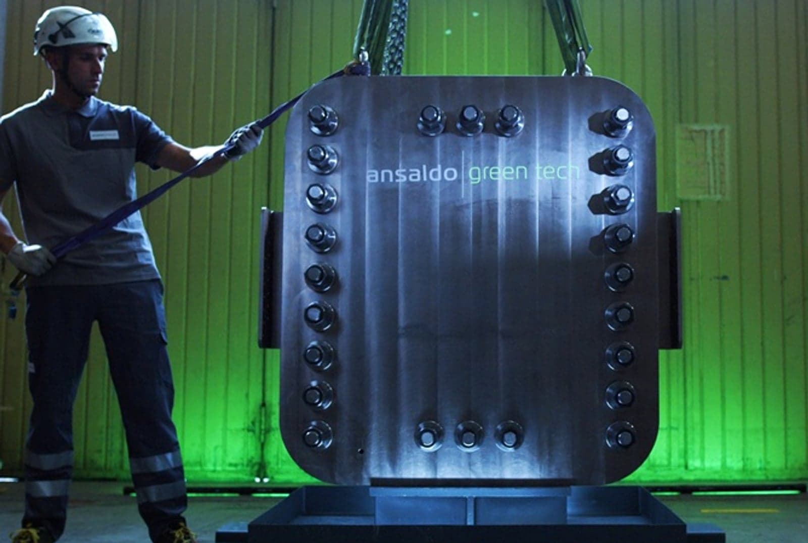 Ansaldo Green Tech's electrolyser.